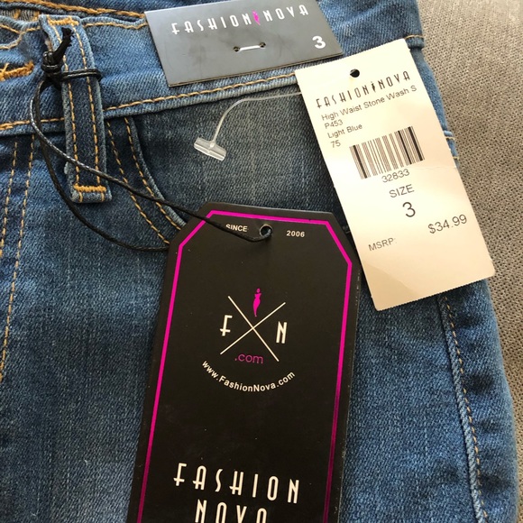 Fashion Nova Classic High Waist Skinny Jeans - NWT - Picture 2 of 6